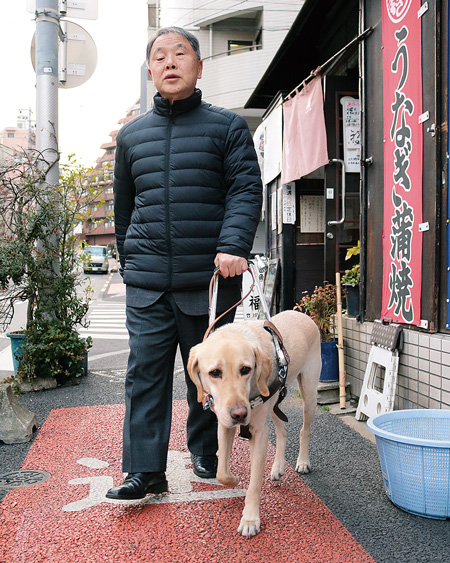 「ニコラス号がいると安心して歩けます」