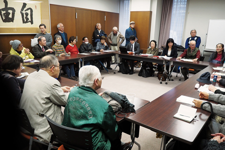 選手村住民訴訟の報告集会