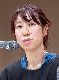 今年2月、さいたま市で講演した光栄さん(撮影・五味明憲)